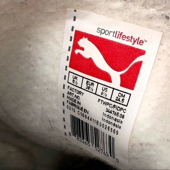 Puma GV Special white leather dad sneakers perforated toe - Picture 7 of 10